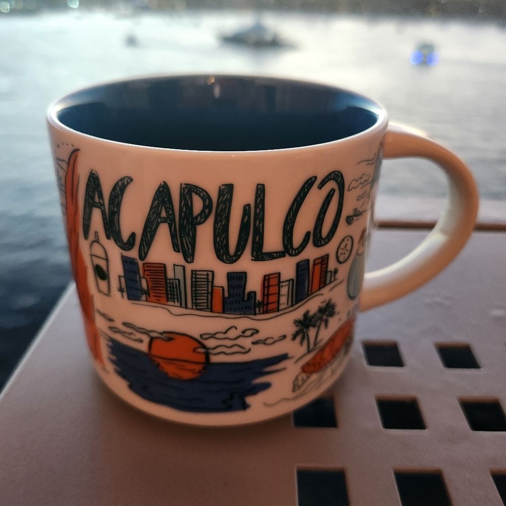 🩵NIB Starbucks Acapulco Mexico 2023 Been There Collectible Souvenir Mug
